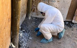 limpieza de lugares con asbesto