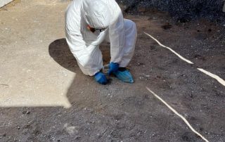 limpieza y descontaminación de lugares con asbesto